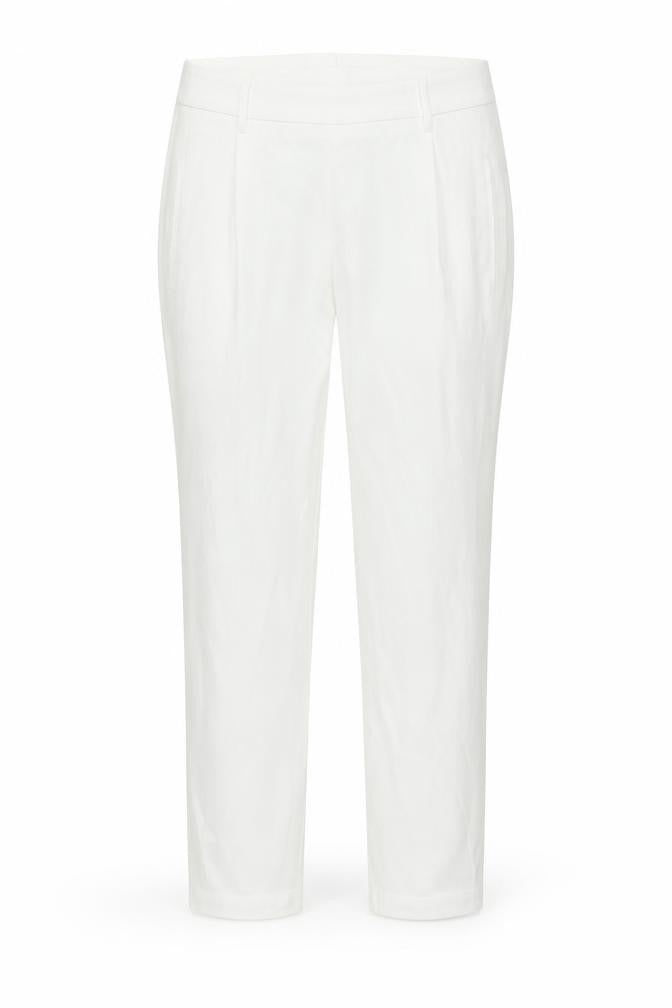 Womens UK Size 42 Stradivarius Regular Fit  White Trousers