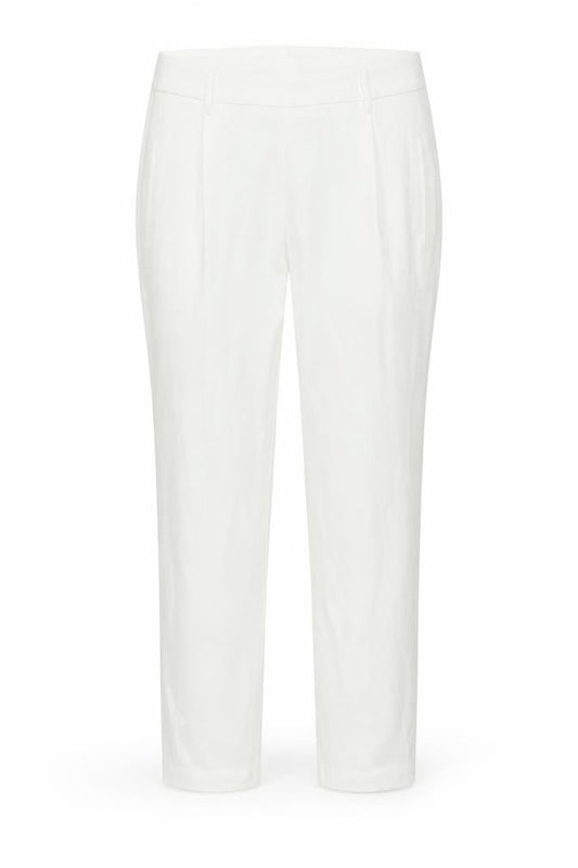 Womens UK Size 42 Stradivarius Regular Fit  White Trousers