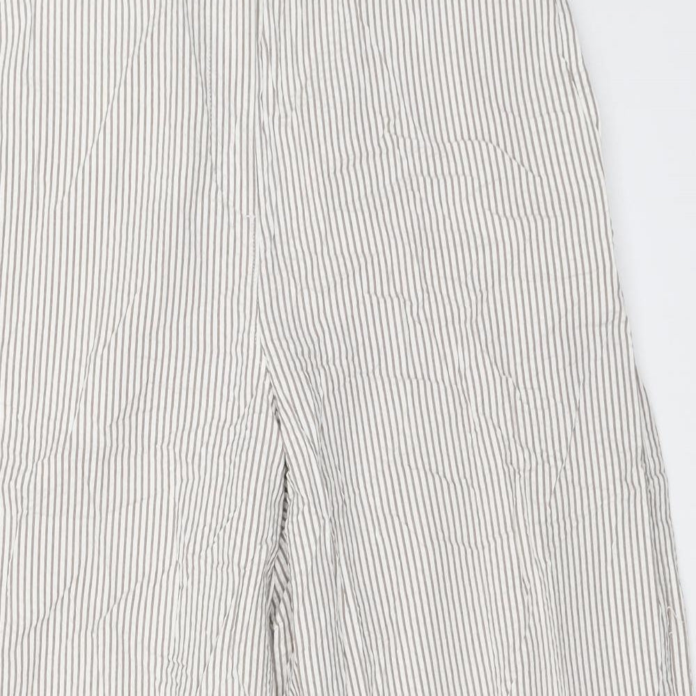 Womens UK Size 12 Marks and Spencer Regular Fit  Ivory Trousers
