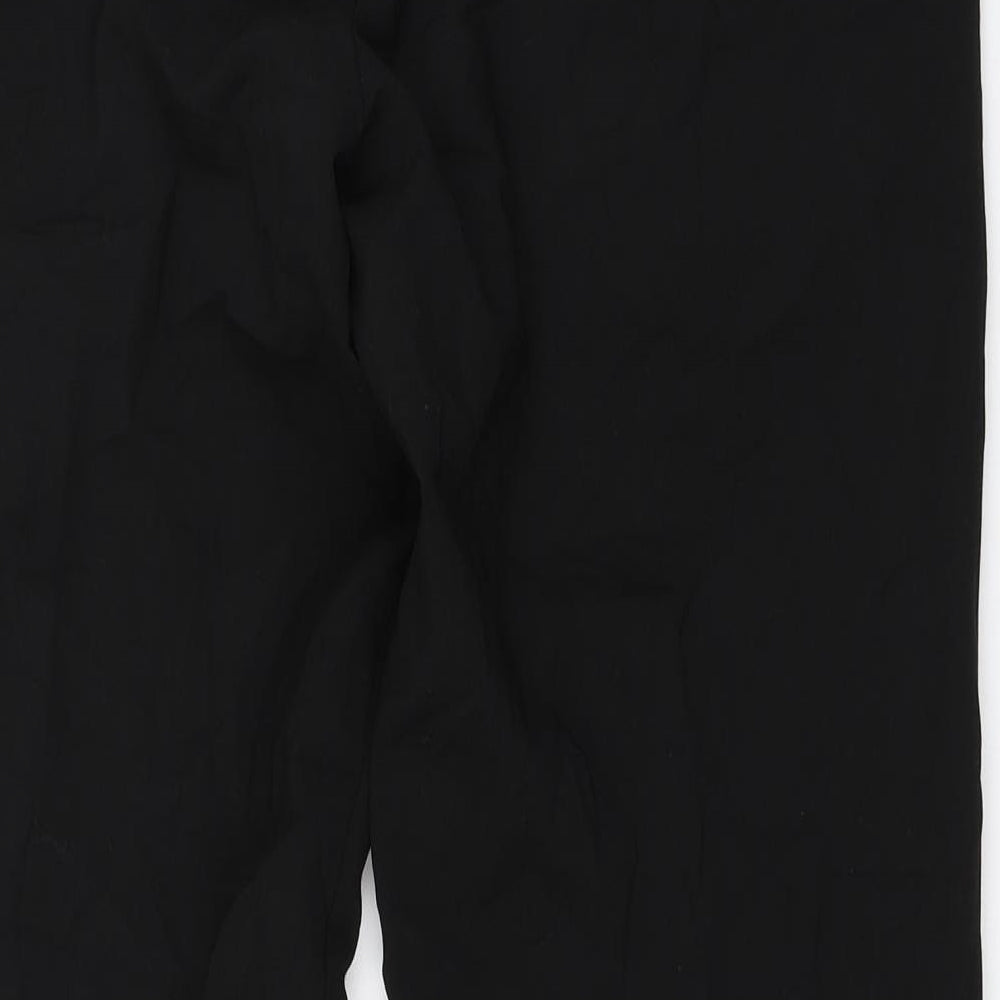 Womens UK Size 32 in Preworn Regular Fit  Black Trousers