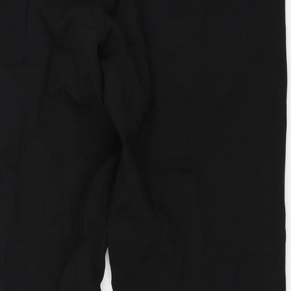 Womens UK Size 32 in Preworn Regular Fit  Black Trousers