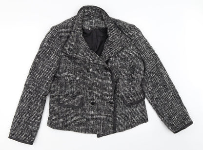 Isle Womens Black   Jacket Coat Size 12