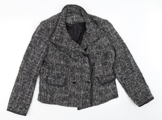Isle Womens Black   Jacket Coat Size 12