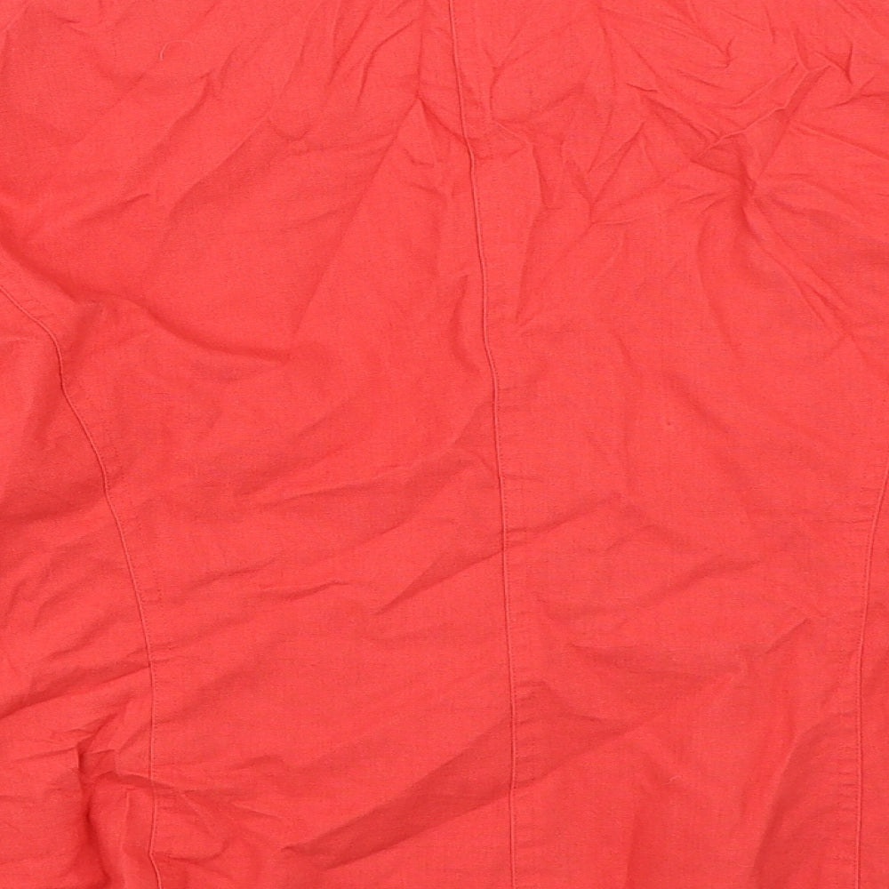 Womens UK Size 12 Preworn Red Jacket