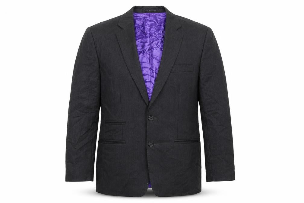 Mens UK Size 38 Carl Stuart Regular Grey Suit Jacket