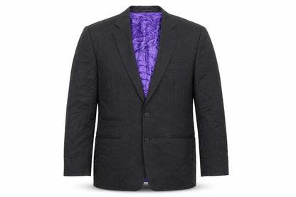 Mens UK Size 38 Carl Stuart Regular Grey Suit Jacket