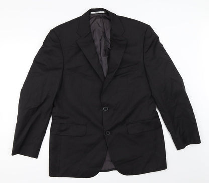 Baulmer Mens Black   Jacket Blazer Size 40