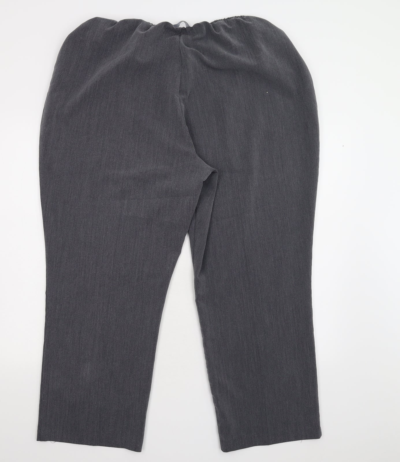 BM Collection Womens Grey   Trousers  Size 20 L27 in