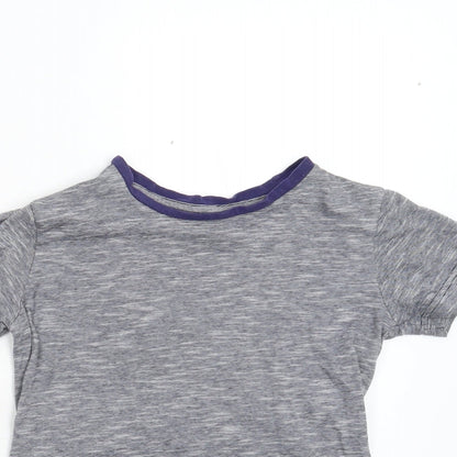 Very Boys Grey   Basic T-Shirt Size 5-6 Years