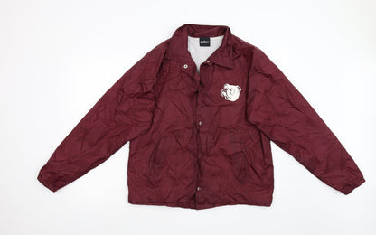 Mens UK Size M Indcsn Red Jacket