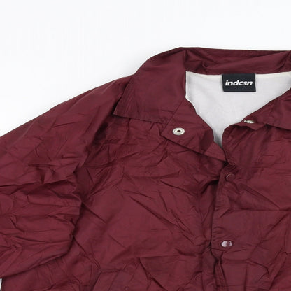 Mens UK Size M Indcsn Red Jacket