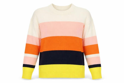 Oasis Womens Multicoloured  Knit Pullover Jumper Size M