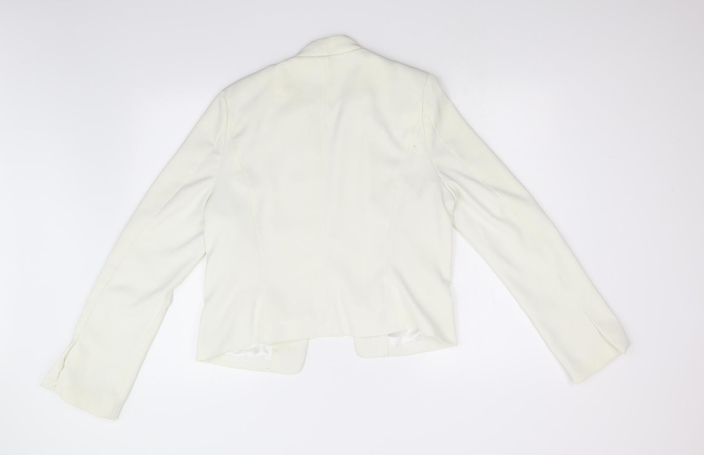 Glamorous Womens Ivory   Jacket Blazer Size 14