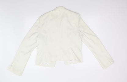 Glamorous Womens Ivory   Jacket Blazer Size 14