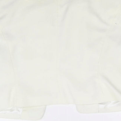 Glamorous Womens Ivory   Jacket Blazer Size 14