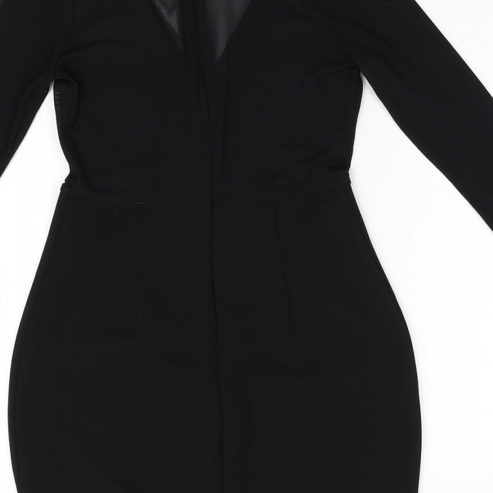 Who I Am Womens Black   Bodycon  Size 8
