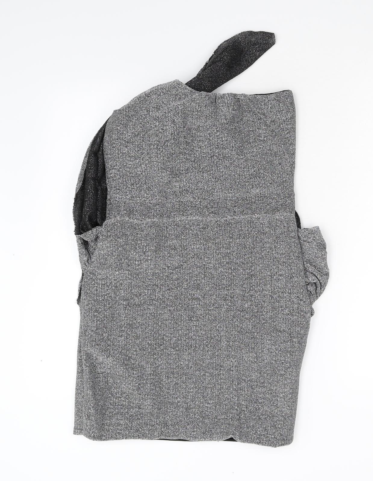 Femme Luxe Womens Silver   Mini  Size S