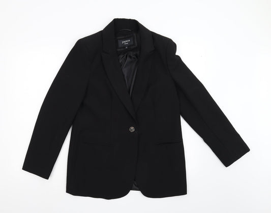 Papaya Womens Black   Jacket Blazer Size 12
