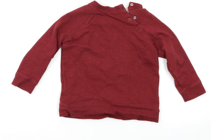 Preworn Boys Red   Pullover Sweatshirt Size 2-3 Years  - Harry Potter