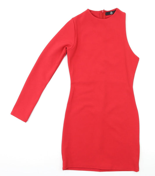 Missguided Womens Red   Bodycon  Size S
