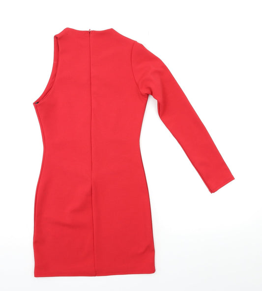 Missguided Womens Red   Bodycon  Size S