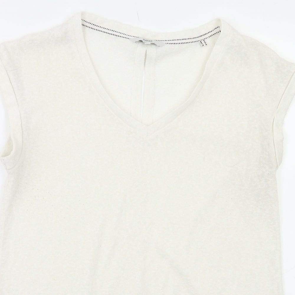 Womens UK Size 12 NEXT White Basic Tank