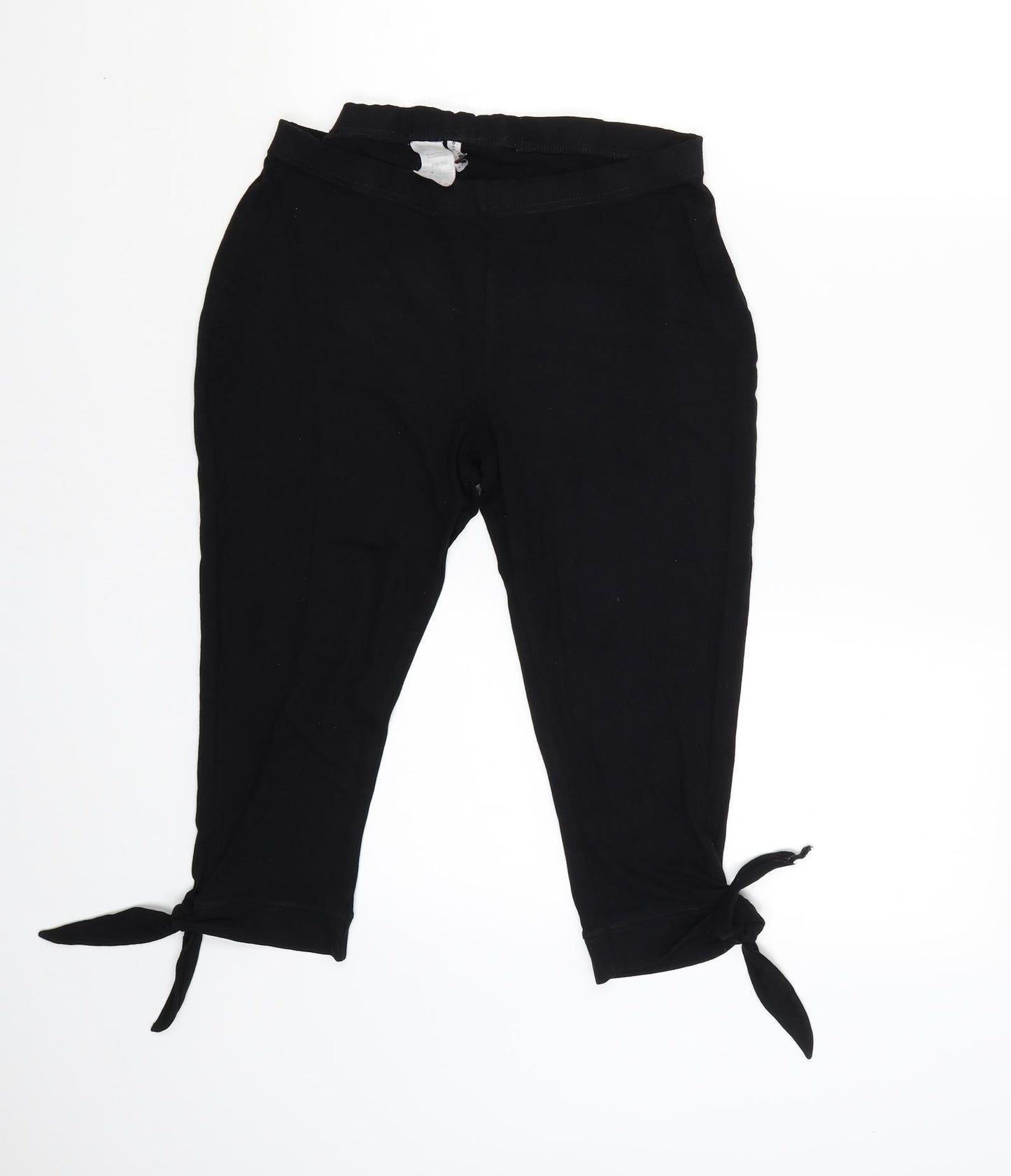 Womens UK Size 12 Essentials Regular Fit Jegging Black Trousers