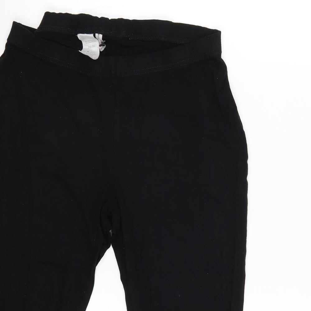 Womens UK Size 12 Essentials Regular Fit Jegging Black Trousers