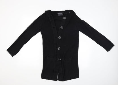 RESERVED Womens Black   Cardigan Jumper Size L