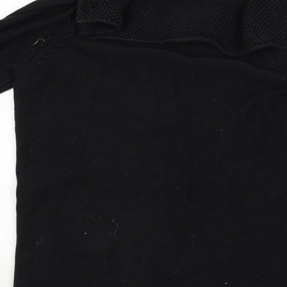 RESERVED Womens Black   Cardigan Jumper Size L
