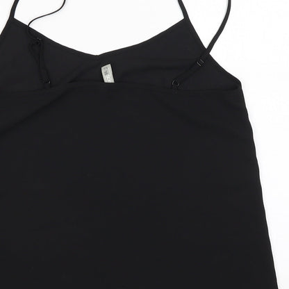 Womens UK Size 10 ASOS Black Camisole Blouse