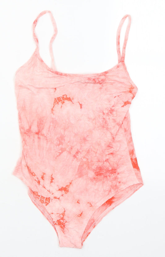 Womens UK Size 10 Missguided Pink Camisole Blouse