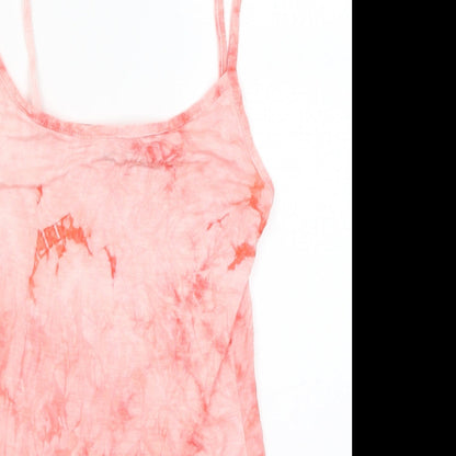 Womens UK Size 10 Missguided Pink Camisole Blouse