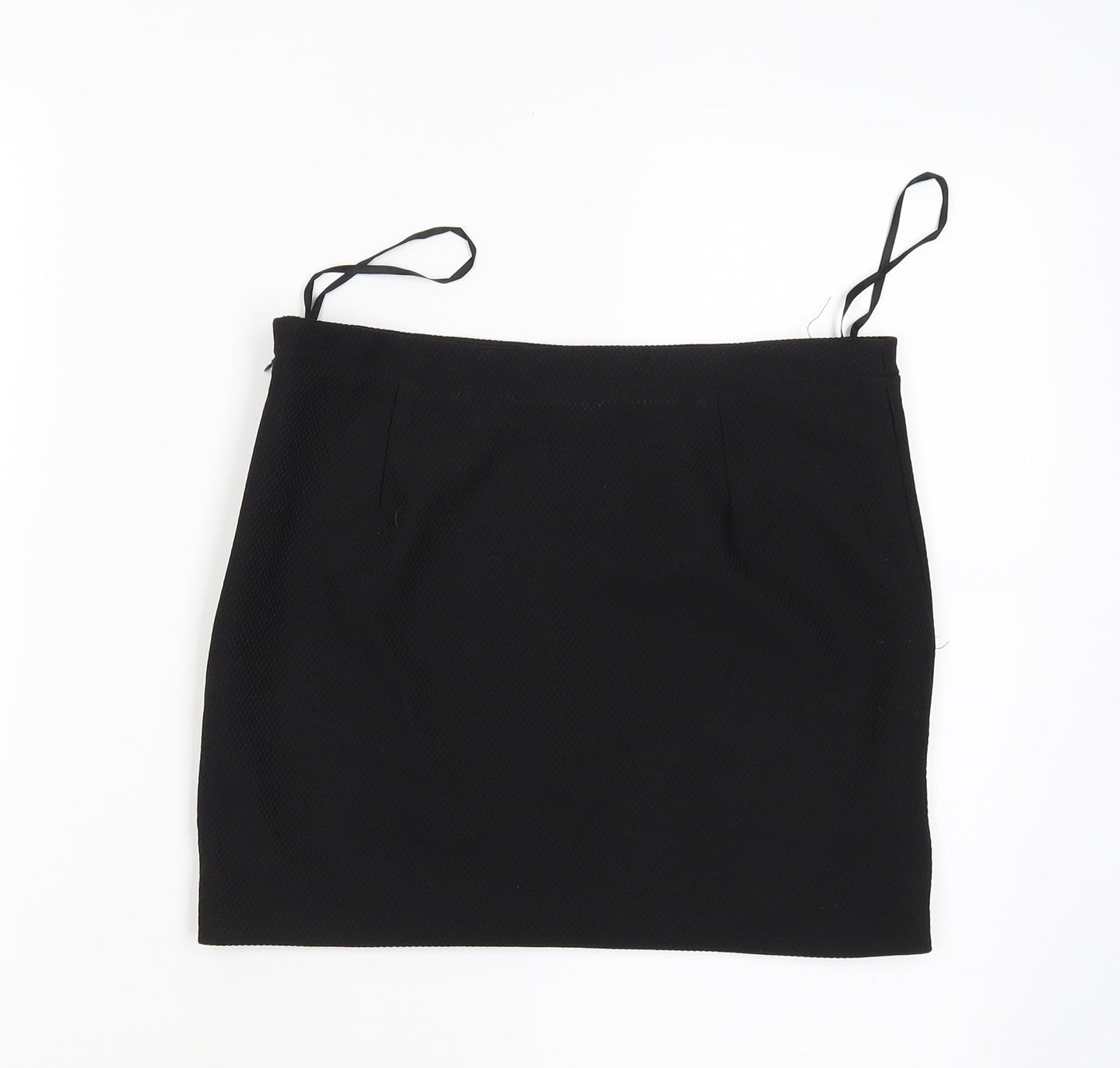 Lely Wood Womens Black   Cropped Blouse Size S  - studded