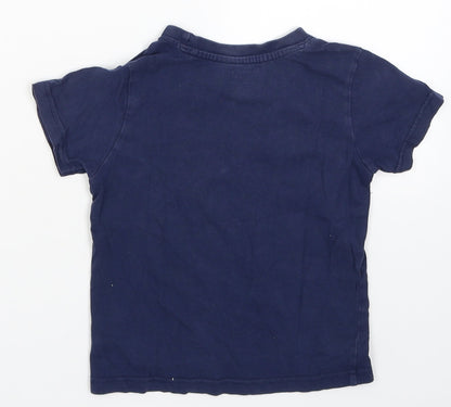 Cherokee Boys Blue   Pullover T-Shirt Size 5-6 Years  - Goal