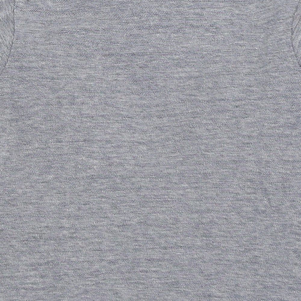 Matalan Boys Grey Striped  Pullover T-Shirt Size 3-4 Years