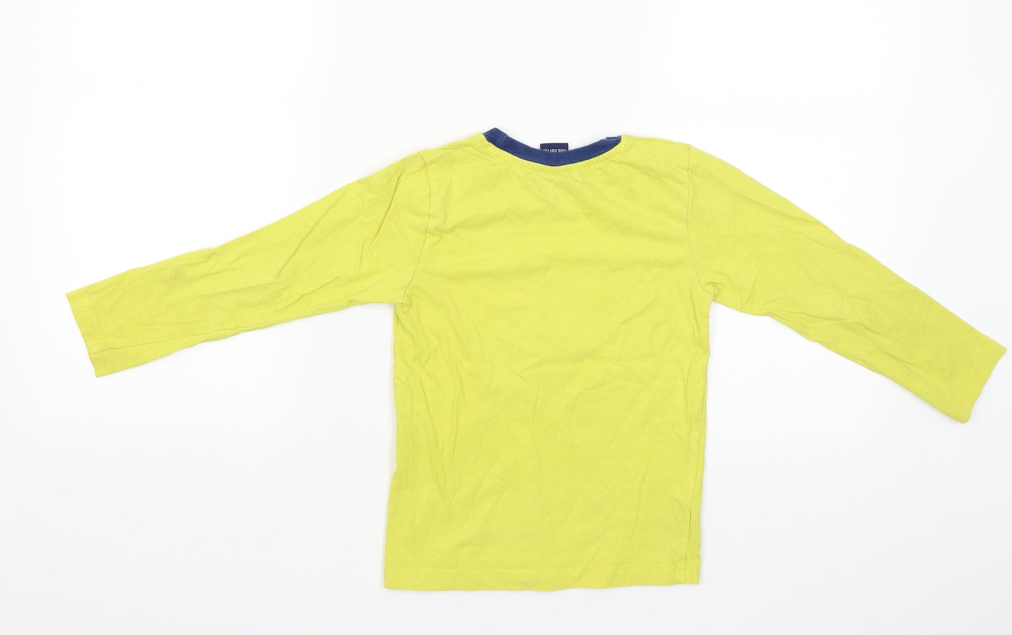 Taeko kids Boys Yellow   Pullover T-Shirt Size 4-5 Years