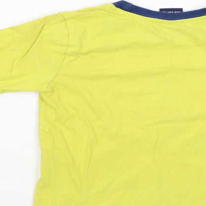 Taeko kids Boys Yellow   Pullover T-Shirt Size 4-5 Years