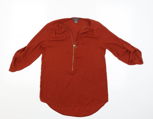 Primark Womens Beige   Basic Blouse Size 6