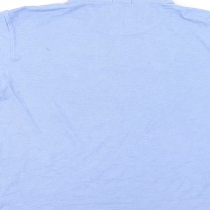 Cedar Wood State Mens Blue    Polo Size L