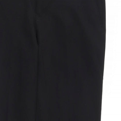 George Mens Black   Trousers  Size 32 L25 in