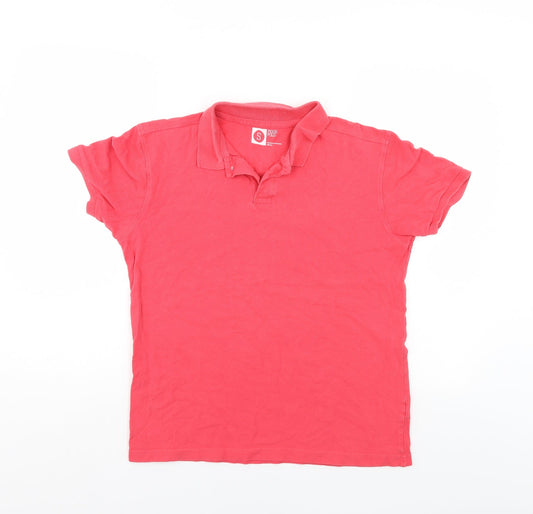 Pique Polo Mens Red    Polo Size S