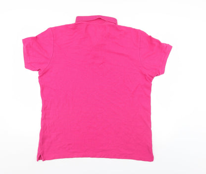 Priark Mens Pink    Polo Size XL