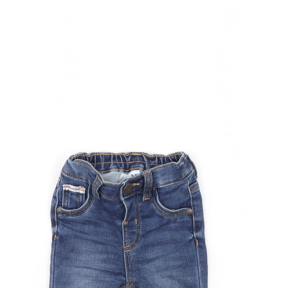 George Boys Blue  Denim  Jeans Size 3-6 Months