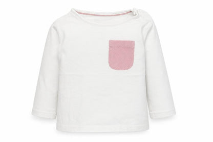 Front view of Matalan Baby White Basic T-Shirt, size 9-12, Months