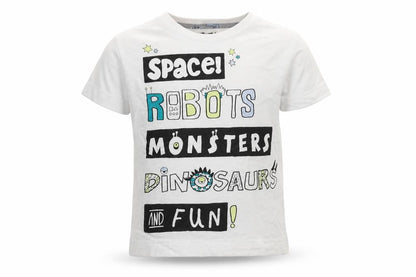 Matalan Boys White   Basic T-Shirt Size 2-3 Years