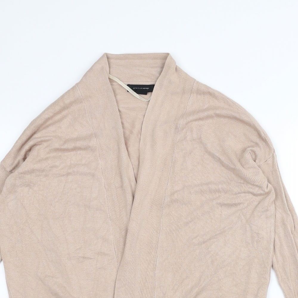 Atmosphere Womens Beige   Cardigan Jumper Size 4