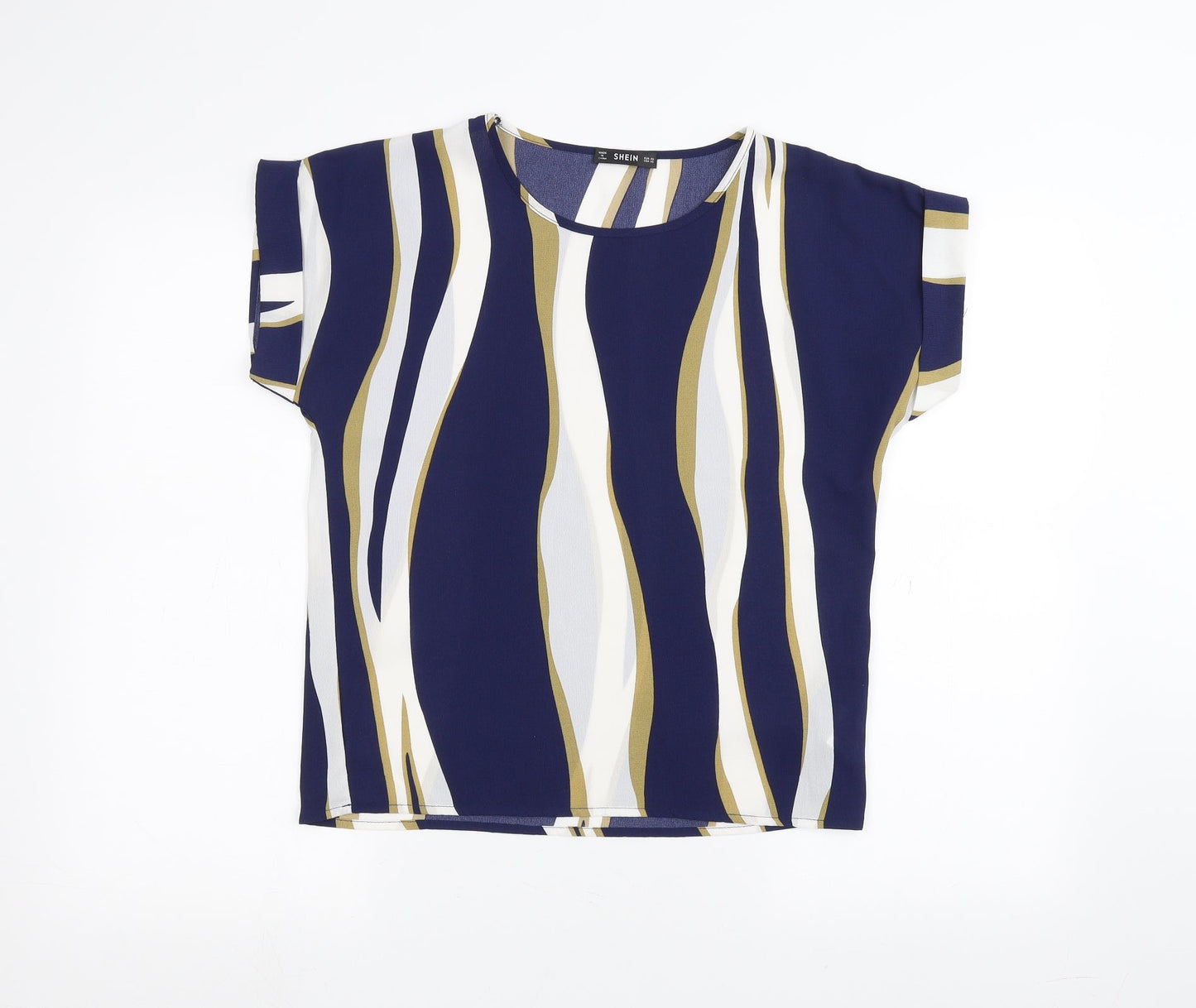 SheIn Womens Blue   Basic T-Shirt Size XS