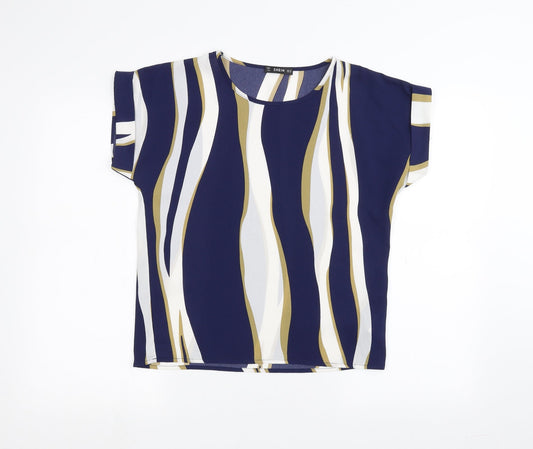 SheIn Womens Blue   Basic T-Shirt Size XS