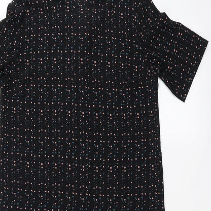 JDY Womens Black Polka Dot  A-Line  Size 6